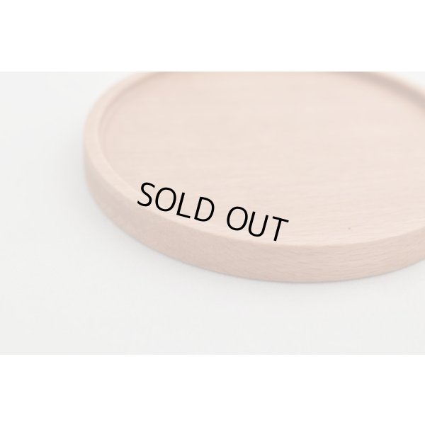 画像2: 木のコースターラウンド　ビーチ（ぶな）