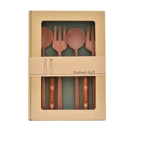 画像1: ナチュレギフトペアセット　緑【窓付クラフトボックス入り】