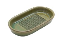 ◆萬古焼 ひげが出にくい生姜おろし器 ビードロ