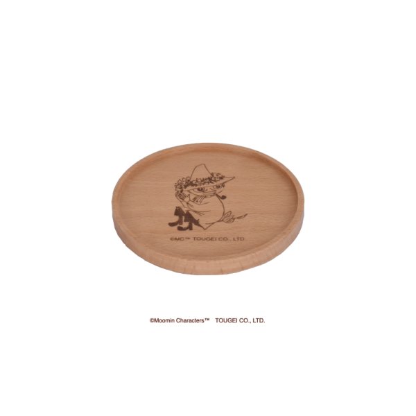 画像7: 木のコースター ムーミン・リトルミイ・スナフキン