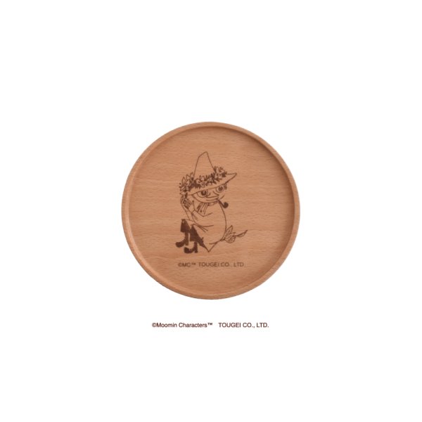 画像4: 木のコースター ムーミン・リトルミイ・スナフキン