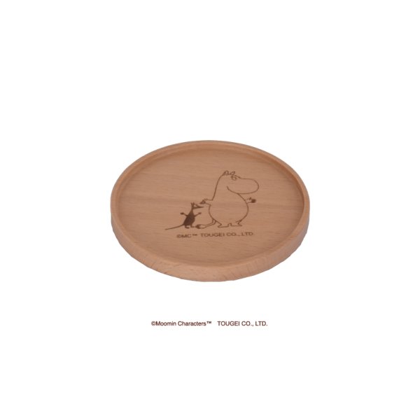 画像5: 木のコースター ムーミン・リトルミイ・スナフキン