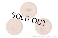 木のコースター　ムーミン・リトルミイ・スナフキン