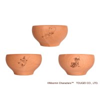 お椀L　ムーミン・リトルミイ・スナフキン