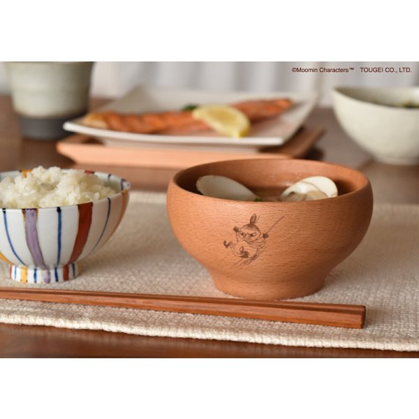 画像3: お椀L　ムーミン・リトルミイ・スナフキン