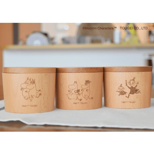 画像10: テーブルキャニスター ムーミン&スノークのお嬢さん・パパ&ママ・ミムラ姉さん&リトルミイ・スナフキン・ニョロニョロ