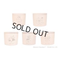 テーブルキャニスター　ムーミン＆スノークのお嬢さん・パパ＆ママ・ミムラ姉さん＆リトルミイ・スナフキン・ニョロニョロ