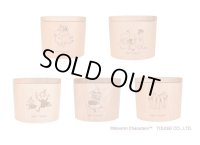 テーブルキャニスター ムーミン&スノークのお嬢さん・パパ&ママ・ミムラ姉さん&リトルミイ・スナフキン・ニョロニョロ