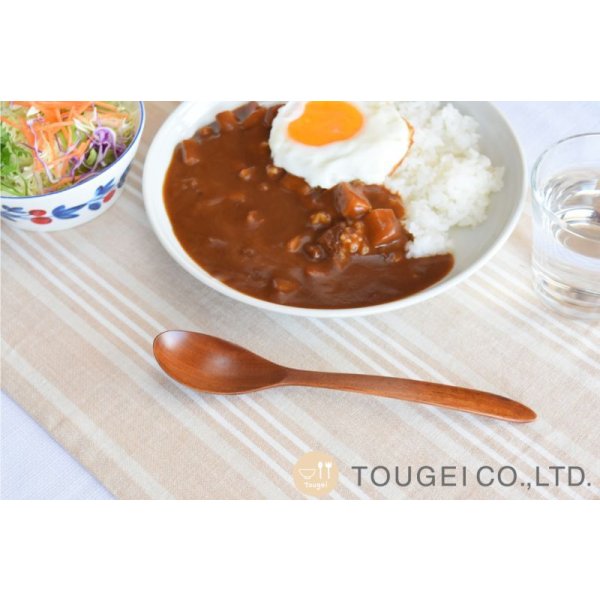 画像4: スプーン 漆塗り