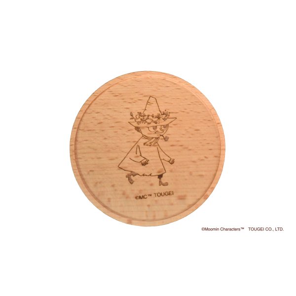 画像8: 木のコースター 2G ムーミン・リトルミイ・スナフキン・ニョロニョロ・ミムラねえさん・スノークのおじょうさん・スティンキー