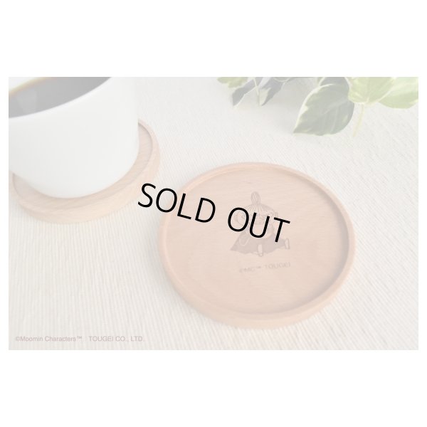 画像10: 木のコースター　2G　ムーミン・リトルミイ・スナフキン・ニョロニョロ・ミムラねえさん・スノークのおじょうさん・スティンキー