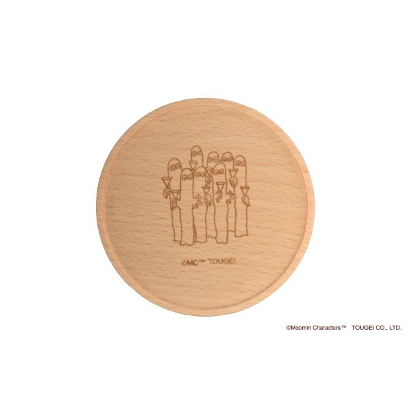 画像3: 木のコースター 2G ムーミン・リトルミイ・スナフキン・ニョロニョロ・ミムラねえさん・スノークのおじょうさん・スティンキー