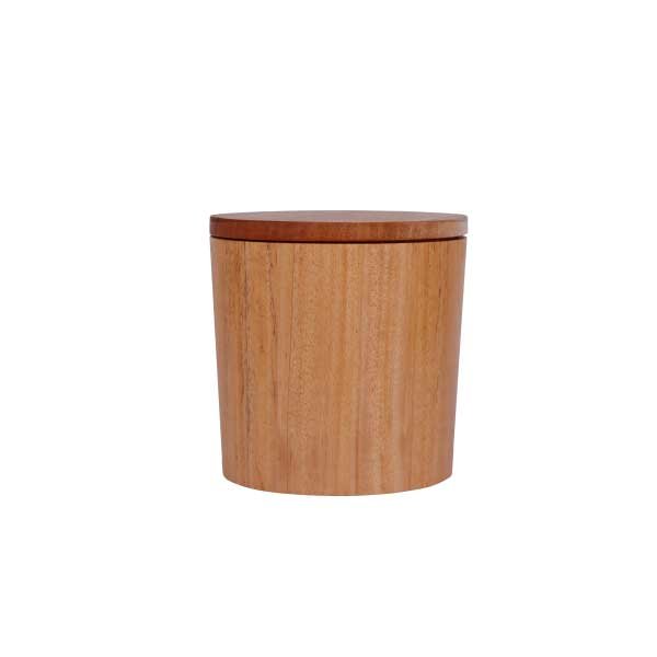 画像6: 木のキャニスター マホガニー