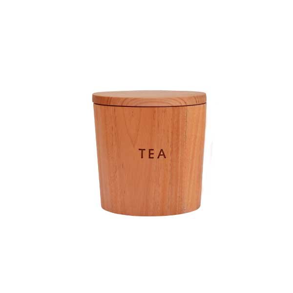 画像5: 木のキャニスター マホガニー