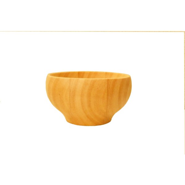 画像1: 木のお椀　Lサイズ　パイン