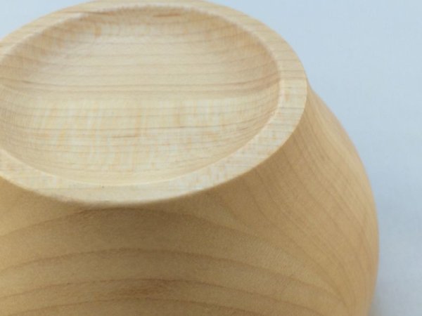 画像4: 木のお椀(S)サイズ メープル(楓) (4)