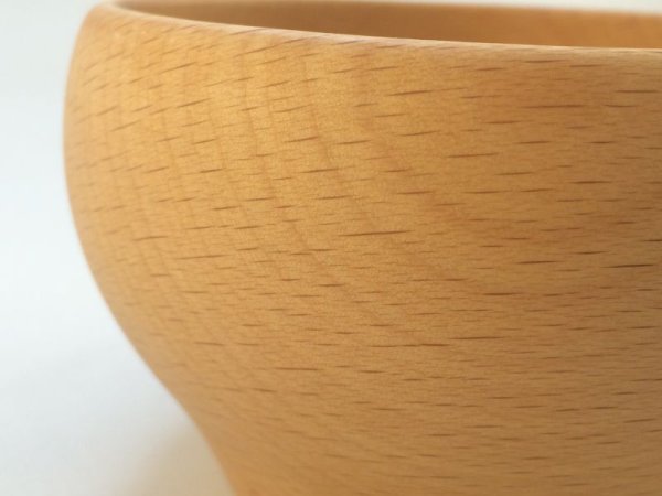 画像3: 木のお椀(S)サイズ ビーチ(ぶな) (3)