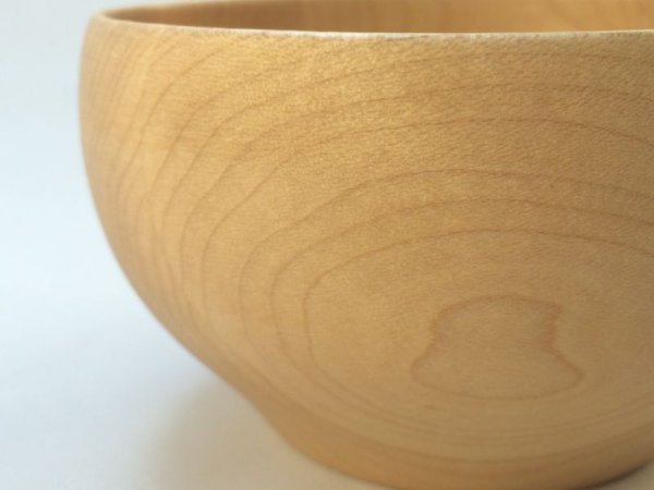 画像3: 木のお椀(M)サイズ メープル(楓) (3)