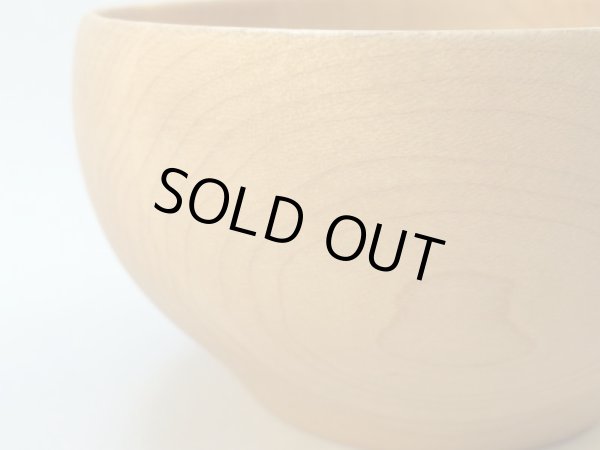 画像3: 木のお椀(M)サイズ　メープル（楓） (3)