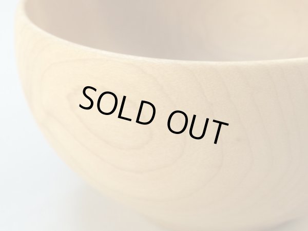 画像2: 木のお椀(M)サイズ　メープル（楓） (2)