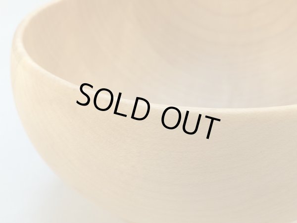 画像2: 木のお椀(L)サイズ　メープル（楓） (2)