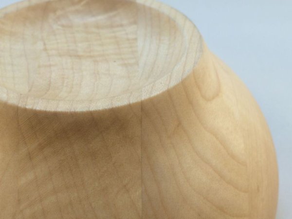 画像4: 木のお椀(M)サイズ メープル(楓) (4)