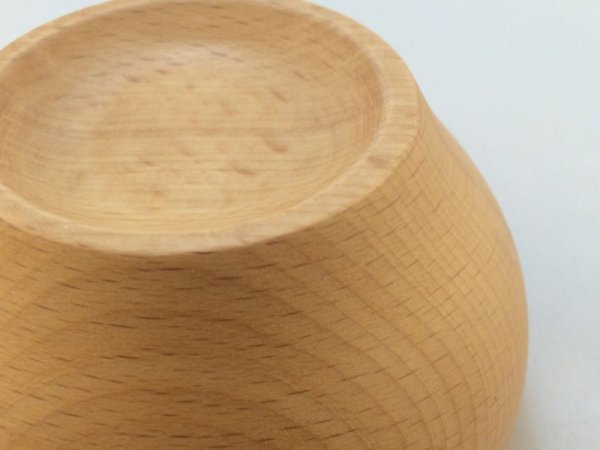 画像4: 木のお椀(S)サイズ ビーチ(ぶな) (4)