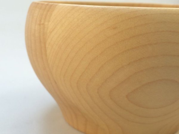 画像3: 木のお椀(S)サイズ メープル(楓) (3)