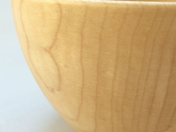 画像3: 木のカフェオレボウル メープル(楓) (3)