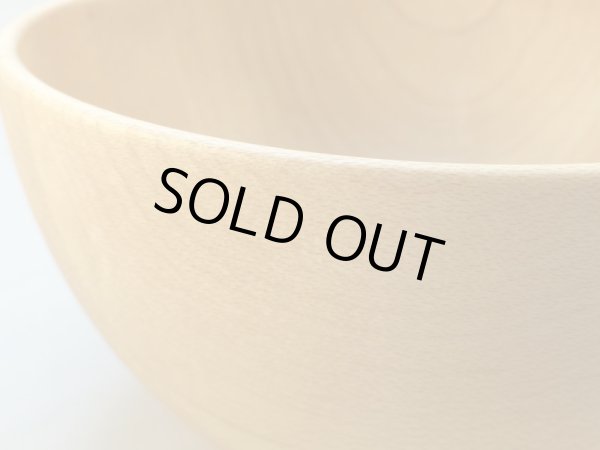 画像2: 木のカフェオレボウル ビーチ(ぶな) (2)