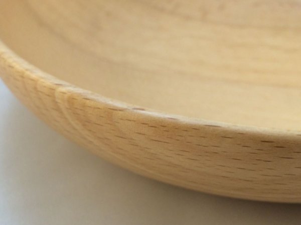 画像2: MUTEラウンドディッシュ Sサイズ ビーチ(ぶな) (2)