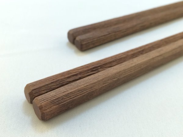 画像2: アイアンウッド絣箸(かすり) (2)