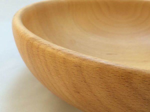 画像2: MUTEサラダボウル　Lサイズ　ビーチ（ぶな） (2)