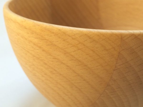 画像2: MUTEライスボウル Lサイズ ビーチ(ぶな) (2)