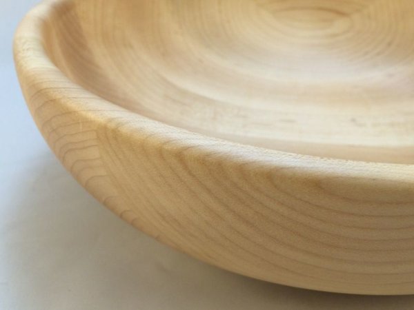 画像2: MUTEサラダボウル Lサイズ メープル(楓) (2)