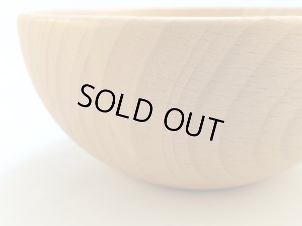 画像3: MUTEサラダボウル Sサイズ ビーチ(ぶな) (3)