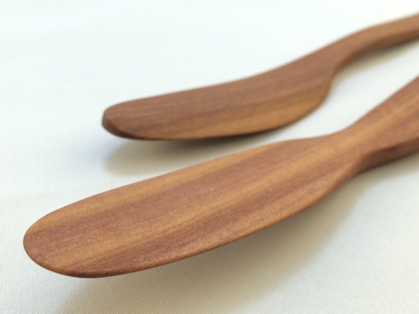 画像2: WOOD'Nバターナイフ・ジャムへら (2)