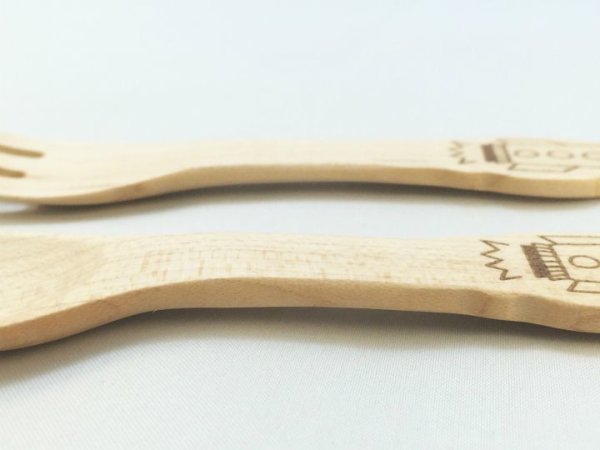 画像2: のりものカトラリー ロケット (2)