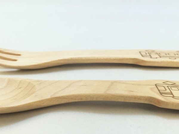 画像3: のりものカトラリー でんしゃ (3)