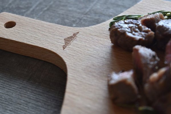 画像3: FORESTABLE カッティングボード角 M スンカイ (3)