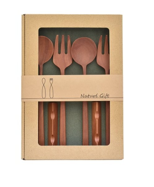 画像1: ナチュレギフトペアセット 緑【窓付クラフトボックス入り】 (1)