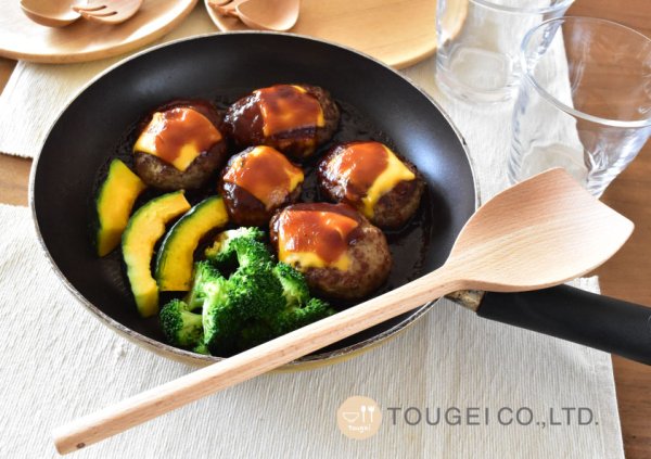 画像3: Branch Kitchen スクエアスプーン  L/M ビーチ (3)