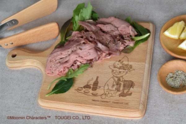 画像6: カッティングボード 丸 S 　ムーミン・リトルミイ・スナフキン (6)