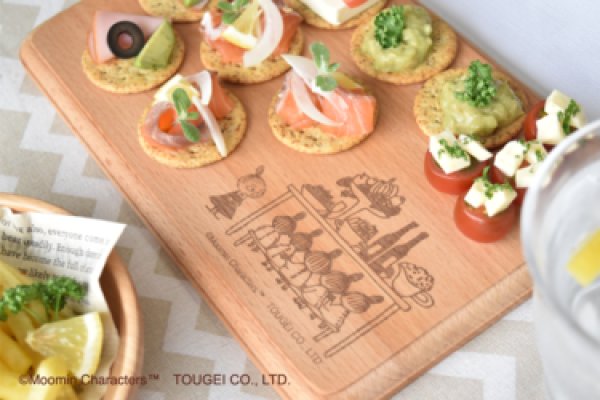 画像4: カッティングボード 丸 M  フィッシング・ホームパーティー (4)