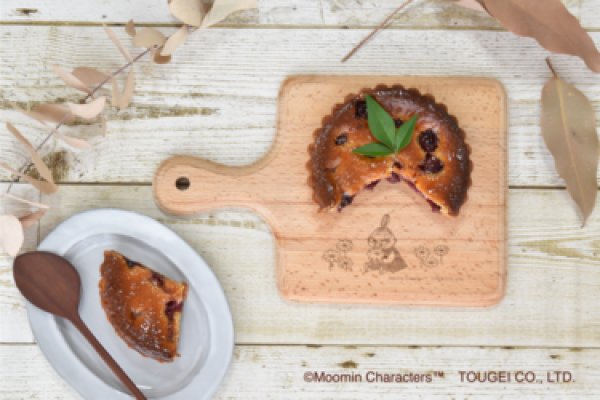 画像5: カッティングボード 丸 S 　ムーミン・リトルミイ・スナフキン (5)