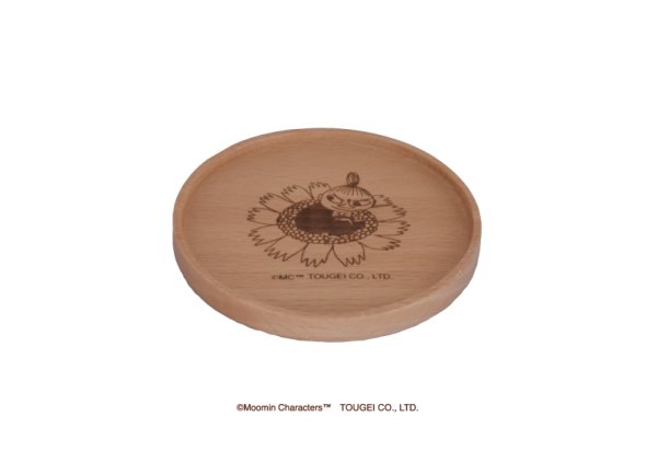 画像6: 木のコースター　ムーミン・リトルミイ・スナフキン (6)