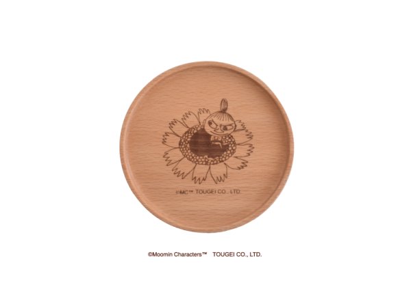画像3: 木のコースター　ムーミン・リトルミイ・スナフキン (3)