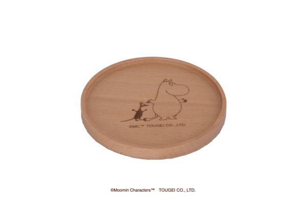 画像5: 木のコースター　ムーミン・リトルミイ・スナフキン (5)