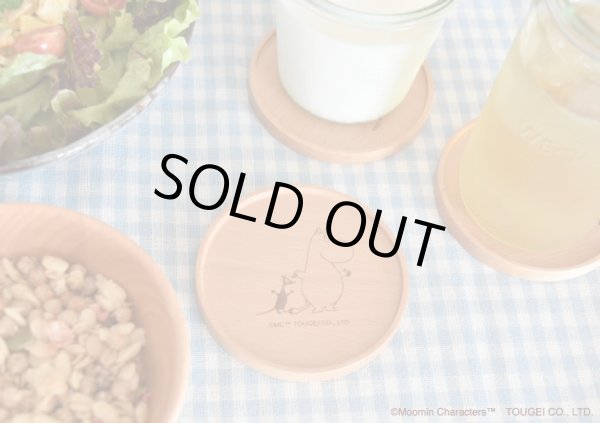 画像8: 木のコースター　ムーミン・リトルミイ・スナフキン (8)