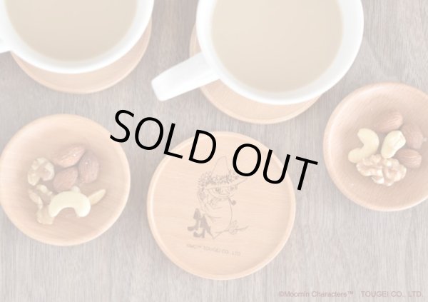 画像10: 木のコースター　ムーミン・リトルミイ・スナフキン (10)